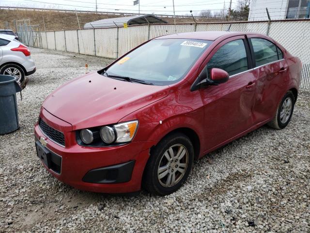 CHEVROLET SONIC LT 2012 with VIN 1G1JC5SH7C4152696 - Photo from auction