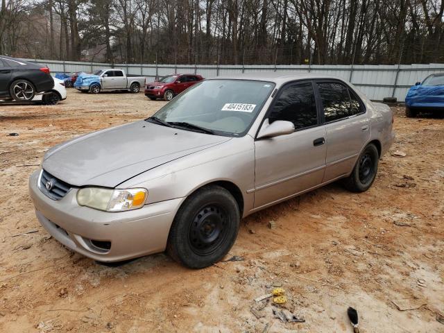 TOYOTA COROLLA CE 2002 with VIN 2T1BR12E52C562871 - Photo from auction