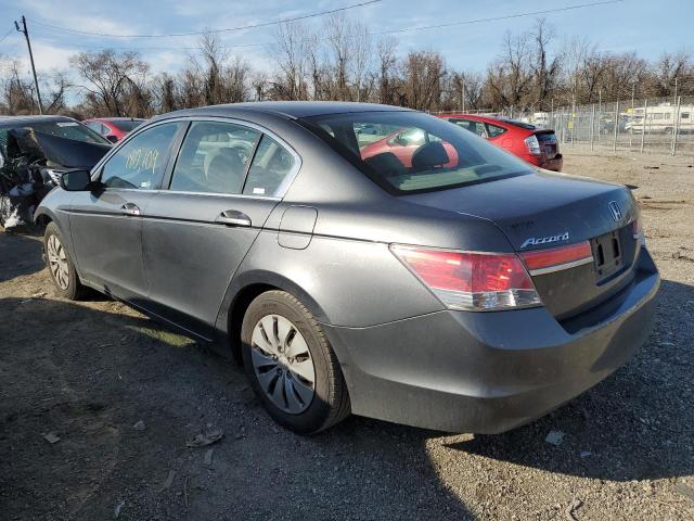 Photo 2 from auction – 2012 HONDA ACCORD LX with VIN 1HGCP2F31CA056891