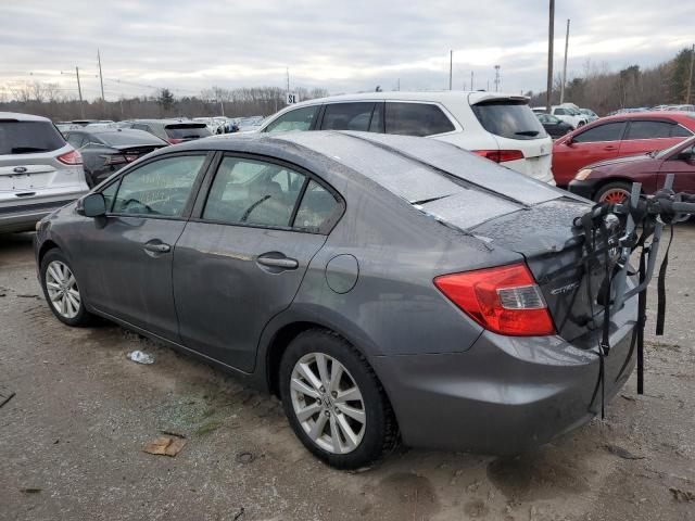 Photo 2 from auction – 2012 HONDA CIVIC EX with VIN 2HGFB2F82CH517699