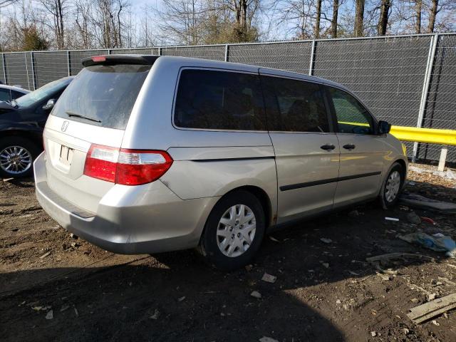 Photo 3 from auction – 2007 HONDA ODYSSEY LX with VIN 5FNRL38227B059696