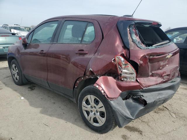 Photo 2 from auction – 2016 CHEVROLET TRAX LS with VIN 3GNCJKSB3GL266766
