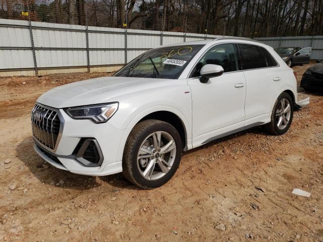 Photo 1 from auction – 2022 AUDI Q3 PREMIUM with VIN WA1EECF37N1068074