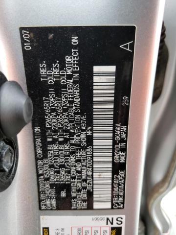 Photo 10 from auction – 2007 TOYOTA 4RUNNER SR with VIN JTEZU14R470091886