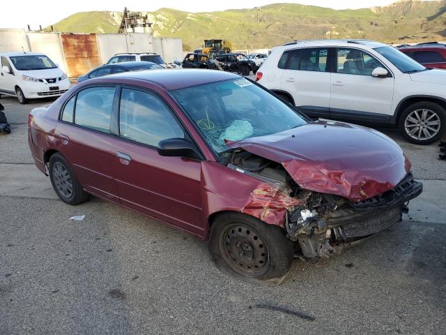 Photo 4 from auction – 2004 HONDA CIVIC LX with VIN 2HGES16514H521501