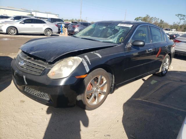 INFINITI G35 2005 with VIN JNKCV51E55M223395 - Photo from auction
