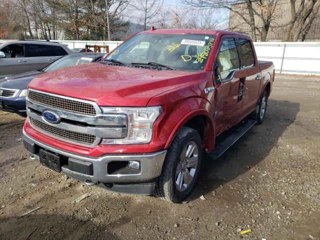 FORD F150 SUPER 2020 with VIN 1FTEW1E47LFB40778 - Photo from auction