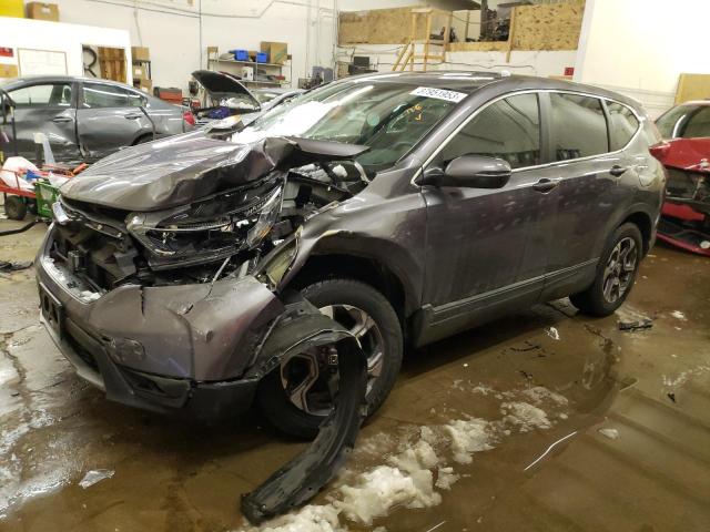 Photo 1 from auction – 2018 HONDA CR-V EX with VIN 7FARW2H53JE092987