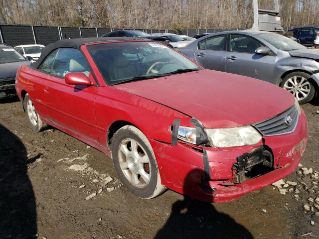 Photo 4 from auction – 2002 TOYOTA CAMRY SOLA with VIN 2T1FF28P12C592801