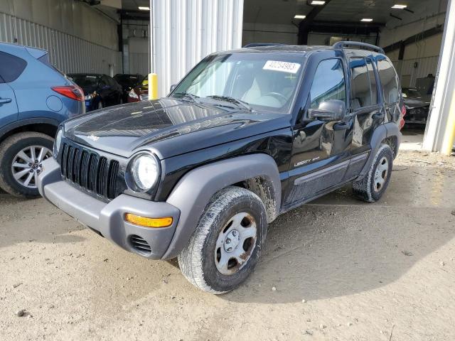 JEEP LIBERTY SP 2003 with VIN 1J4GL48K53W614105 - Photo from auction