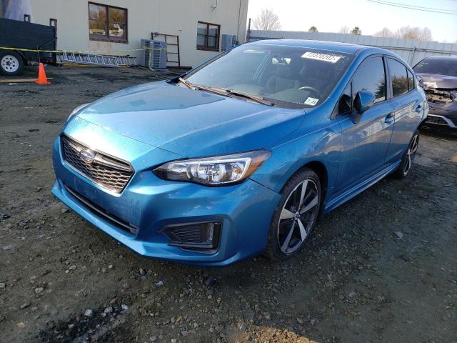 SUBARU IMPREZA SP 2018 with VIN 4S3GKAM65J3614989 - Photo from auction
