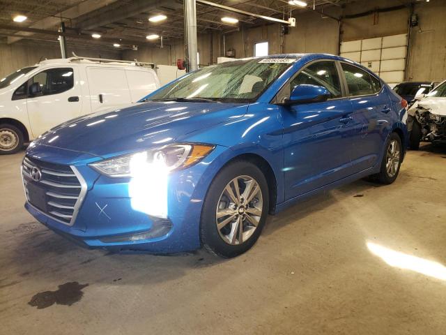 HYUNDAI ELANTRA SE 2017 with VIN 5NPD84LF6HH123785 - Photo from auction