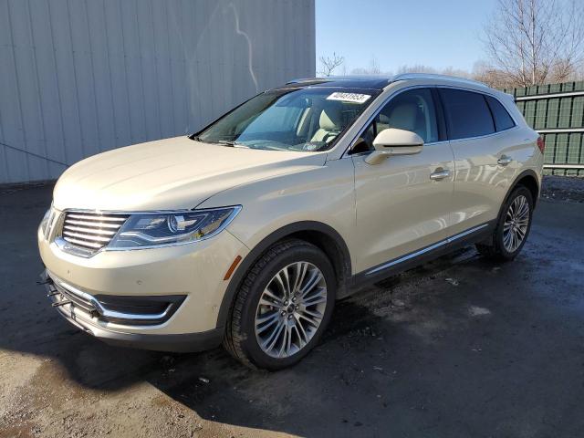 LINCOLN MKX RESERV 2016 with VIN 2LMTJ8LR0GBL39546 - Photo from auction