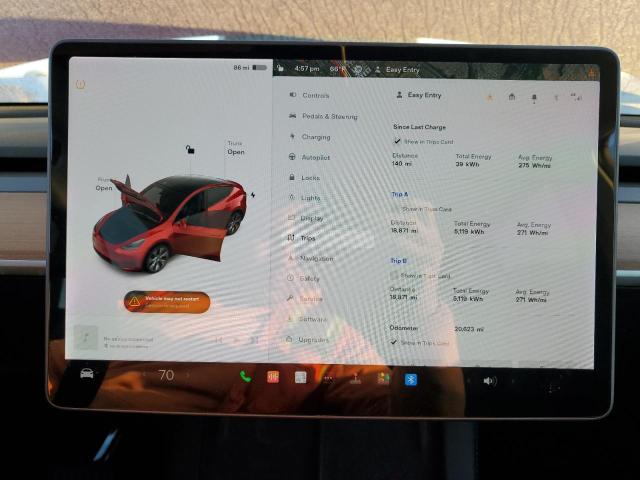 Photo 9 from auction – 2021 TESLA MODEL Y with VIN 5YJYGDEE2MF305548