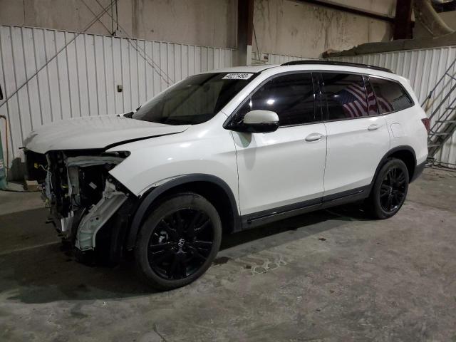 HONDA PILOT BLAC 2021 with VIN 5FNYF6H76MB022355 - Photo from auction