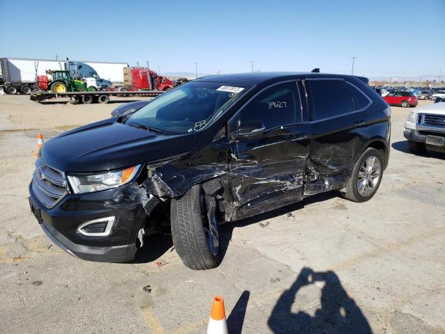 FORD EDGE TITAN 2015 with VIN 2FMTK3K9XFBB92356 - Photo from auction