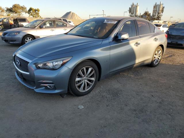 INFINITI Q50 PREMIU 2017 with VIN JN1EV7AP3HM743738 - Photo from auction