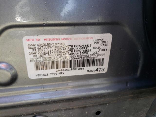 Photo 14 from auction – 2011 MITSUBISHI OUTLANDER with VIN JA4AR4AU1BZ016056