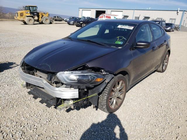 DODGE DART SXT 2015 with VIN 1C3CDFBBXFD205236 - Photo from auction