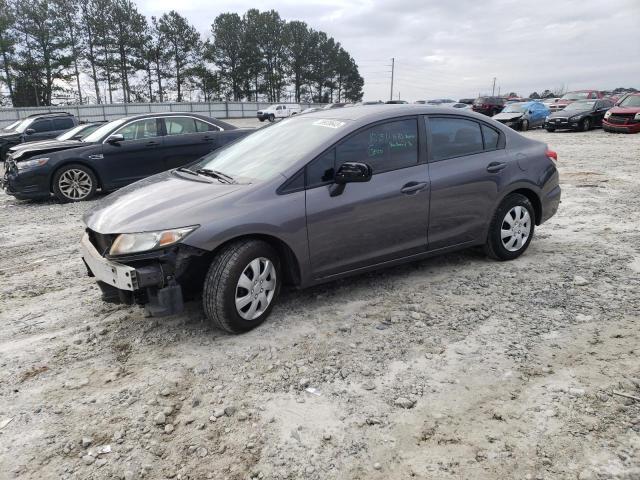 HONDA CIVIC LX 2014 with VIN 19XFB2F5XEE252923 - Photo from auction