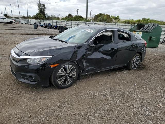 HONDA CIVIC EX 2016 with VIN 19XFC1F35GE012686 - Photo from auction
