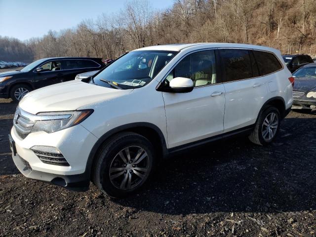 HONDA PILOT EXL 2017 with VIN 5FNYF6H56HB072306 - Photo from auction