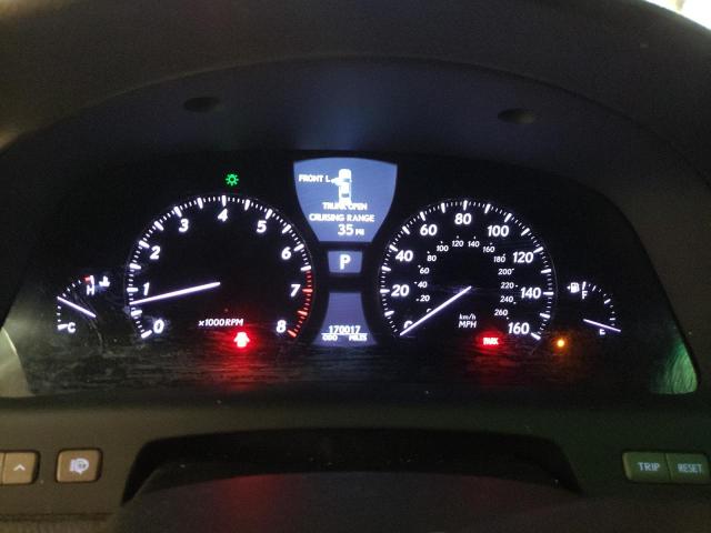 Photo 9 from auction – 2008 LEXUS LS 460 with VIN JTHBL46FX85052591
