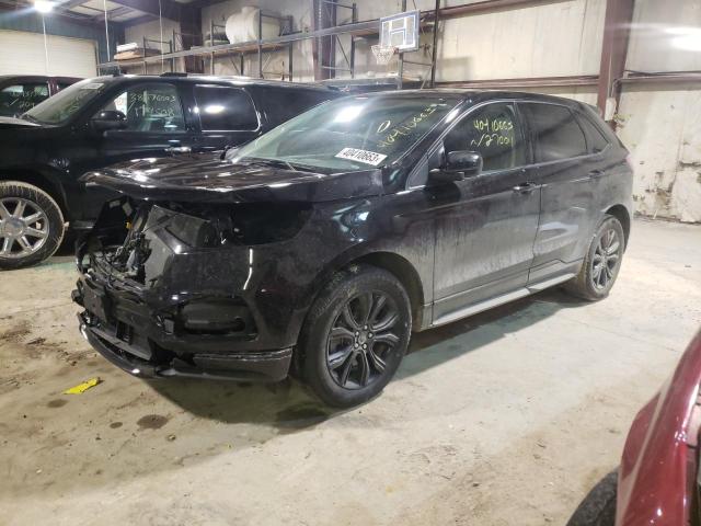 FORD EDGE SE 2022 with VIN 2FMPK4G99NBA40678 - Photo from auction