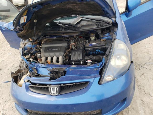 Photo 11 from auction – 2007 HONDA FIT with VIN JHMGD38487S010882