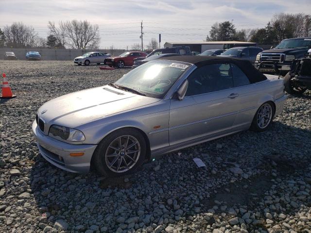 BMW 323 CI 2000 with VIN WBABR3344YEG01330 - Photo from auction