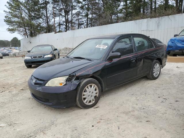 Photo 1 from auction – 2005 HONDA CIVIC LX with VIN 2HGES16595H566686