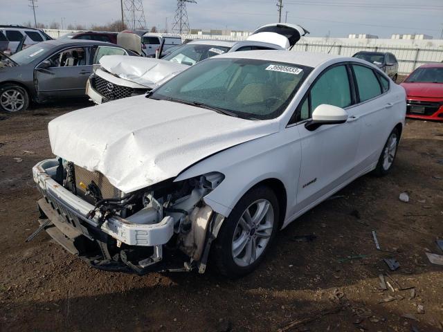 FORD FUSION SE 2018 with VIN 3FA6P0LU7JR198362 - Photo from auction