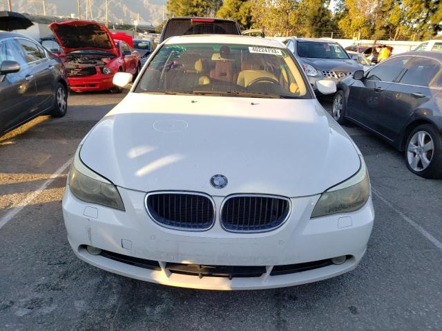 Photo 5 from auction – 2006 BMW 525 I with VIN WBANE53576CK82783