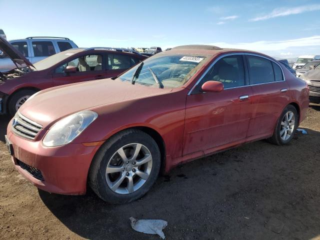 Photo 1 from auction – 2006 INFINITI G35 with VIN JNKCV51F36M611641