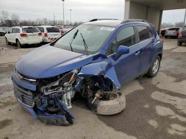 CHEVROLET TRAX 1LT 2017 with VIN 3GNCJLSBXHL153484 - Photo from auction