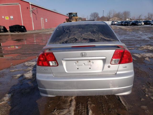 Photo 6 from auction – 2005 HONDA CIVIC EX with VIN 2HGES16845H025927