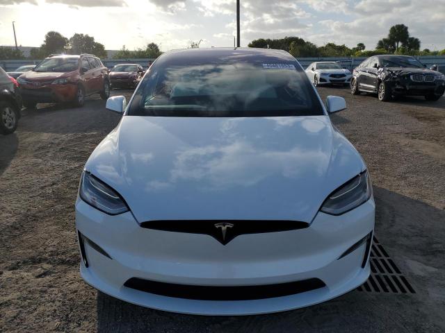 Photo 5 from auction – 2022 TESLA MODEL X with VIN 7SAXCAE57NF357719