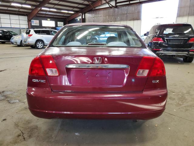 Photo 6 from auction – 2002 HONDA CIVIC EX with VIN 2HGES26792H580803