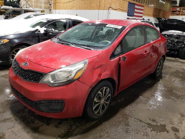 KIA RIO LX 2012 with VIN KNADM4A3XC6088110 - Photo from auction