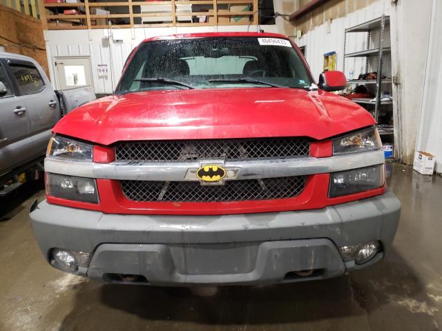 Photo 5 from auction – 2002 CHEVROLET AVALANCHE with VIN 3GNEK13T12G354918