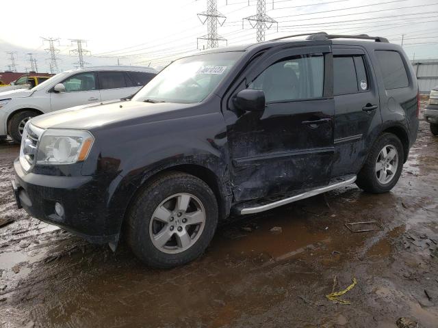 HONDA PILOT EXL 2011 with VIN 5FNYF4H50BB046778 - Photo from auction