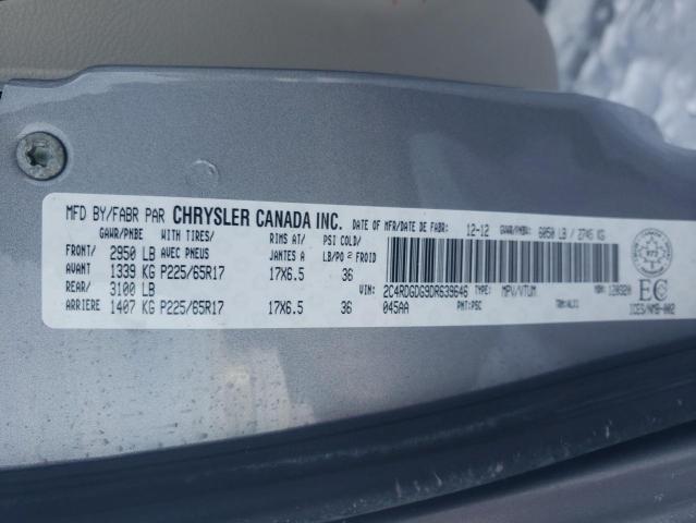 Photo 14 from auction – 2013 DODGE GRAND CARA with VIN 2C4RDGDG9DR639646