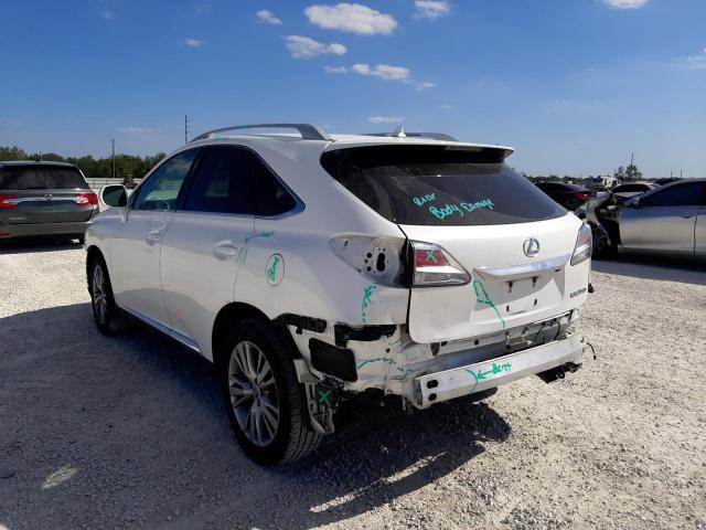 Photo 2 from auction – 2013 LEXUS RX 350 with VIN 2T2ZK1BA5DC106397