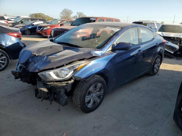 HYUNDAI ELANTRA SE 2016 with VIN 5NPDH4AE6GH679104 - Photo from auction