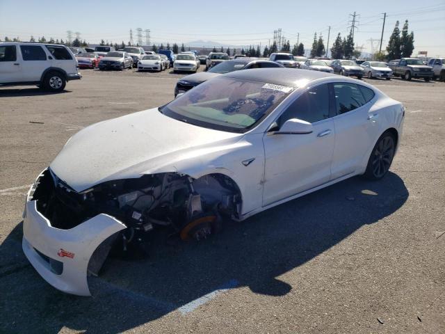 TESLA MODEL S 2017 with VIN 5YJSA1E2XHF204971 - Photo from auction