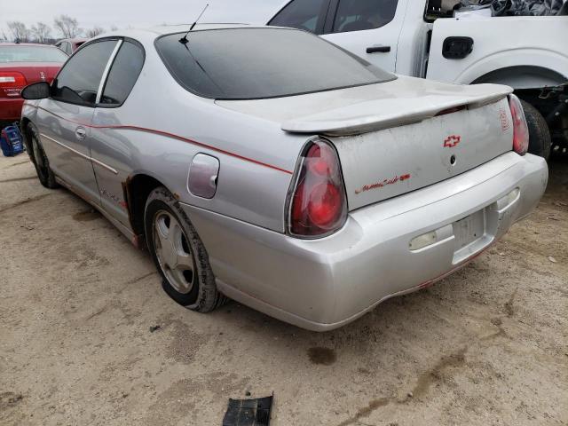 Photo 2 from auction – 2001 CHEVROLET MONTE CARL with VIN 2G1WX15K719103132