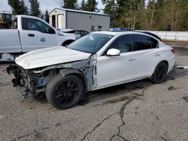 INFINITI Q50 BASE 2015 with VIN JN1BV7AP1FM355536 - Photo from auction