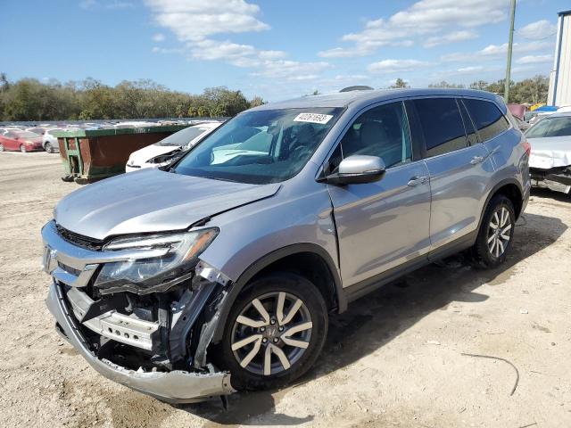 HONDA PILOT EX 2019 with VIN 5FNYF5H33KB039330 - Photo from auction