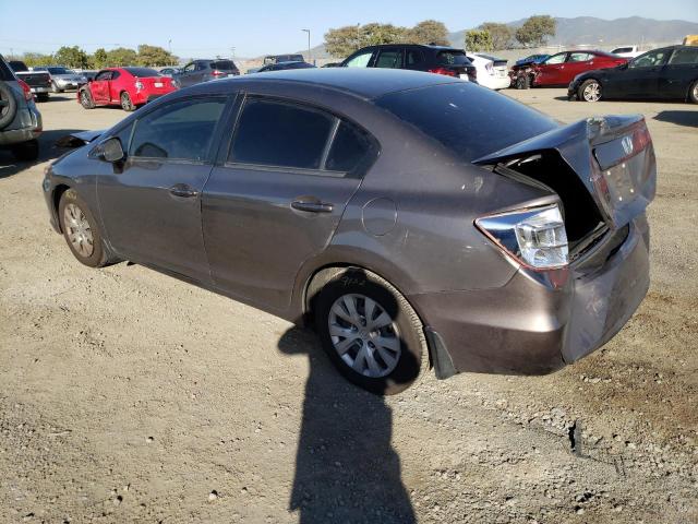 Photo 2 from auction – 2012 HONDA CIVIC LX with VIN JHMFB2F53CS006174