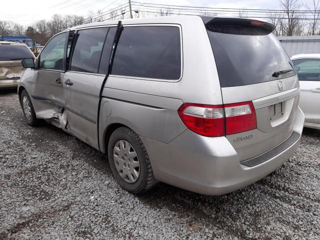 Photo 2 from auction – 2007 HONDA ODYSSEY LX with VIN 5FNRL38277B004998